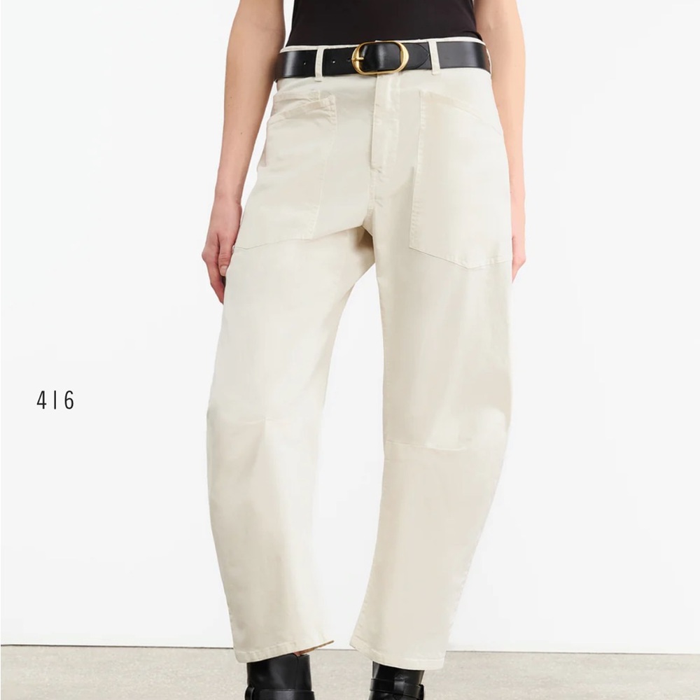 Nili Lotan Cream Pants